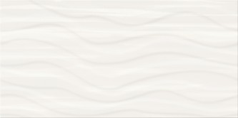 Cersanit Soft Romantic ps803 white satin wave structure falicsempe 29,8x59,8 cm