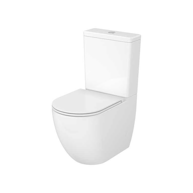 Cersanit Set 931 Remo Pro Oval Tornado monoblokkos WC Slim ülőkével (K3030-001)