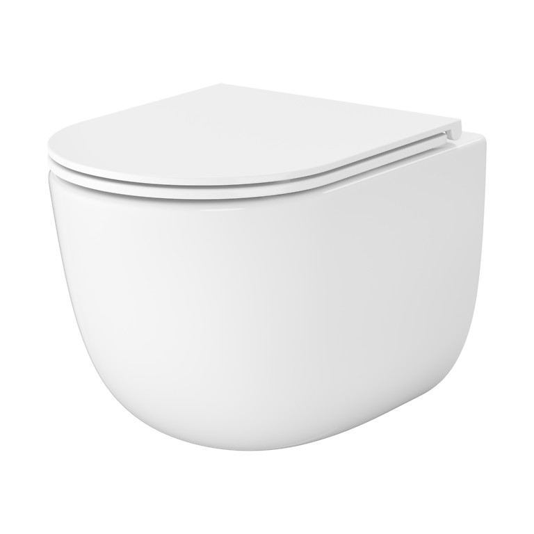 Cersanit Set C947 Remo Pro Oval Tornado fali WC szett SLIM ülőkével (S4035-001)