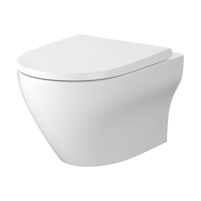 Cersanit Larga Pro Oval Vortex Fali WC ülőkével (S701-885)
