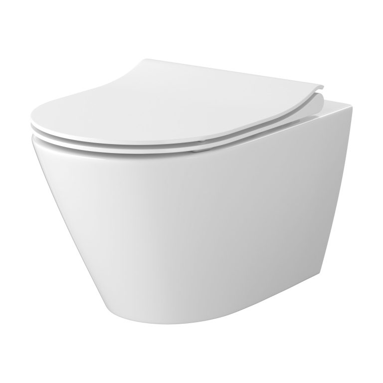 Cersanit City Pro Oval Vortex Fali WC ülőkével (S701-883)