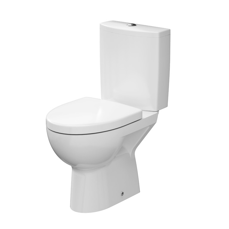 Cersanit Parva Peremes Monoblokkos Mélyöblítésű Hátsó Kifolyású WC Szett, Ülőkével (K27-001)