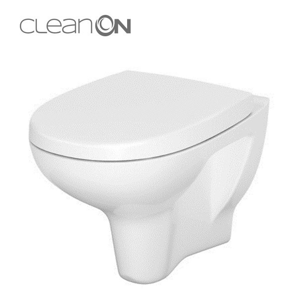 Cersanit Arteco Perem Nélküli Mélyöblítésű Fali WC, Soft Close Ülőkével (S701-178)