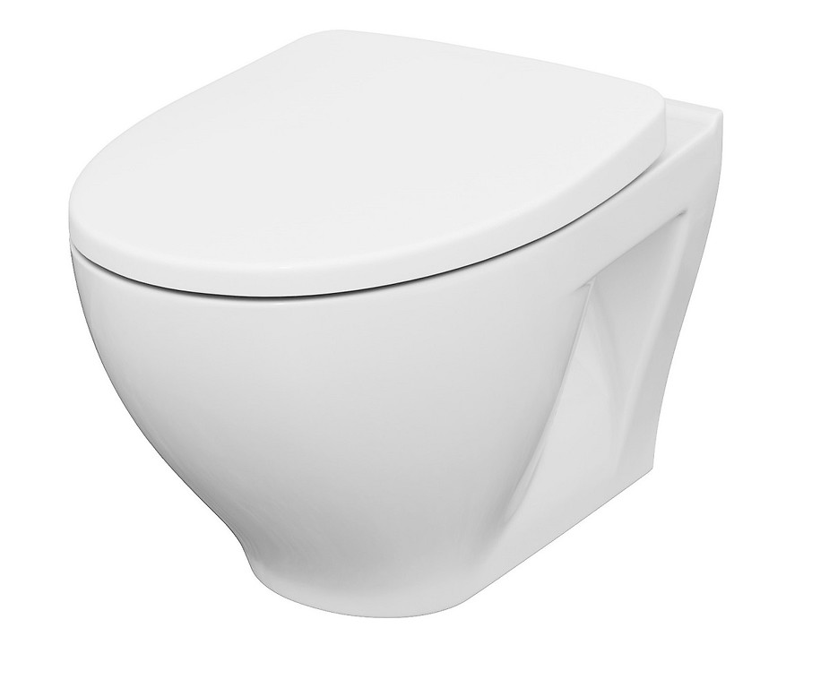 Cersanit Moduo Fali WC, Soft Close Duroplast Ülőkével (K701-262)